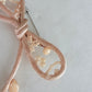 Ivory Ribbon Brooch with Beads, Statement Bow Pin for Jacket or Dress, Handmade Japanese Jewelry 【Watanabe Ivory】