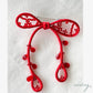 Ribbon brooch 【red】