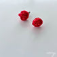 Koron-to earrings 【Red】