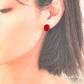 Koron-to earrings 【Red】