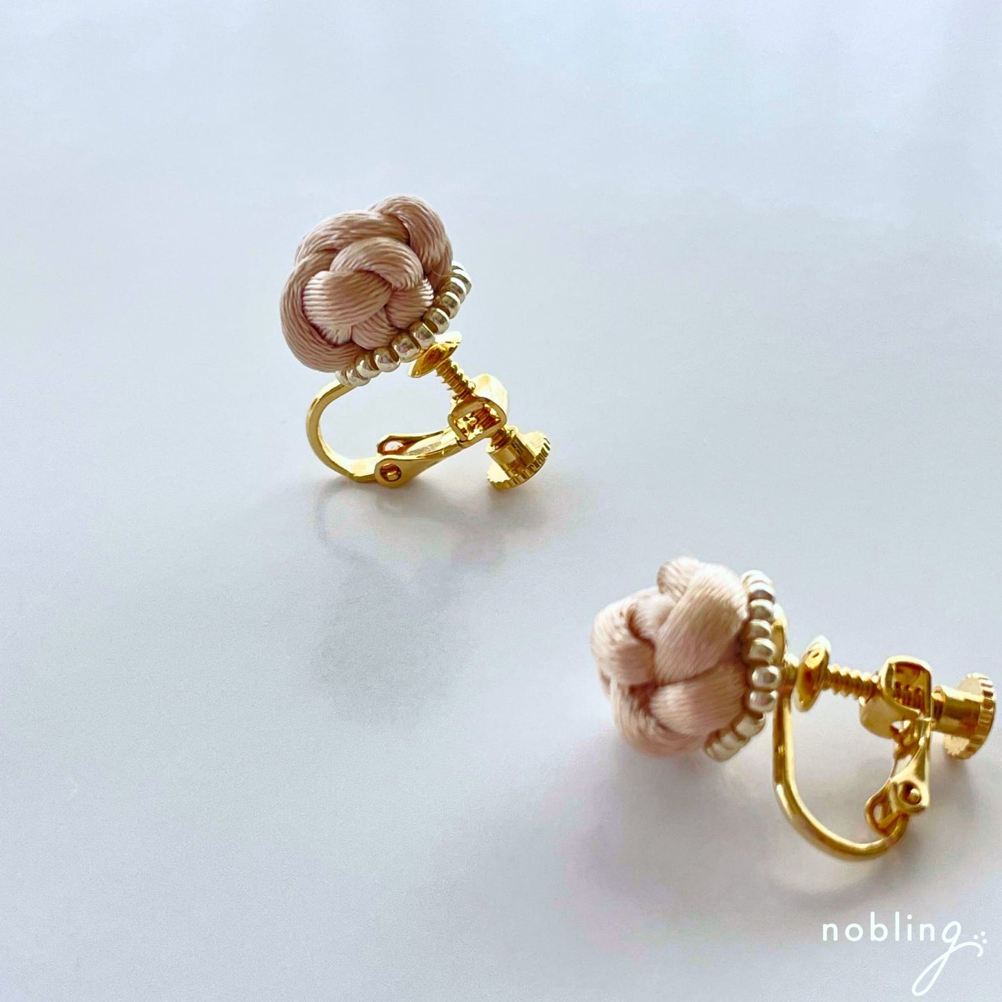 Koron-to earrings 【Ivory】